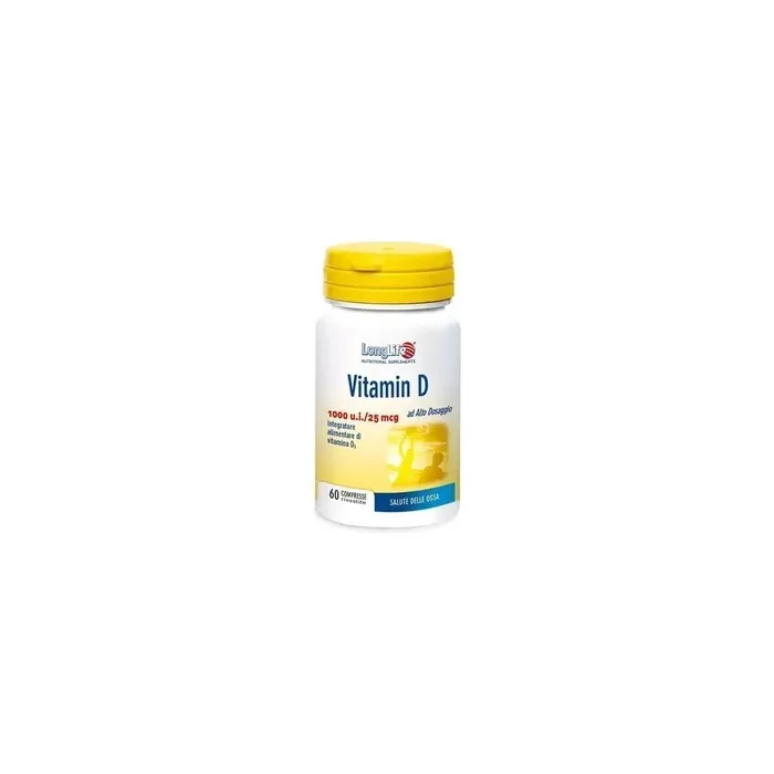 Phoenix Long Life Longlife Vitamin D 1000 Iu Vitamin D3 Supplement 60 Tablets