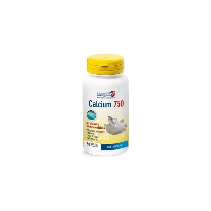 Phoenix Long Life Longlife Calcium 750 Mg 60 Tablets