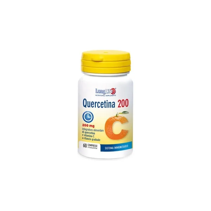 Quercetin 200 Longlife 60 Coated Tablets