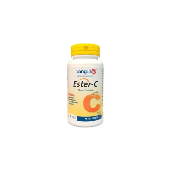 LONGLIFE Ester-C Vitamin C Supplement 60 Tablets
