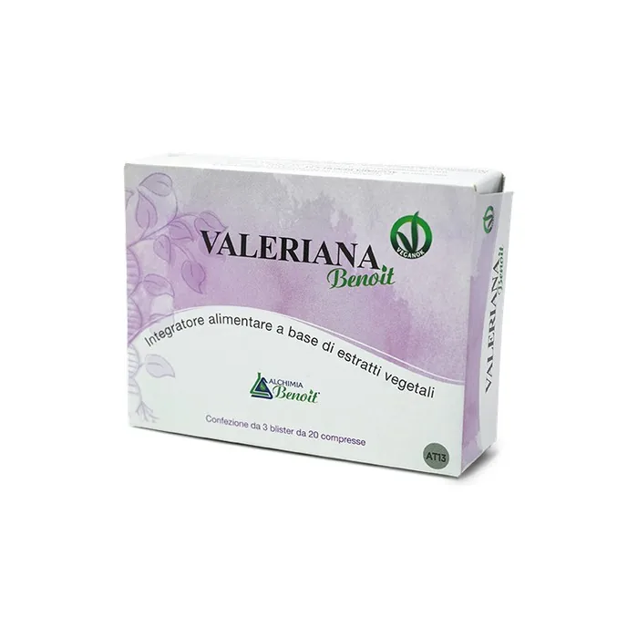 Valeriana Benoit Food Supplement 60 Tablets