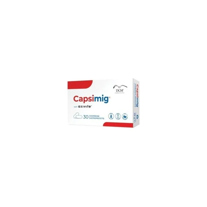 DGM FARMACEUTICI Capsimig Bone and Joint Health Supplement 30 Tablets