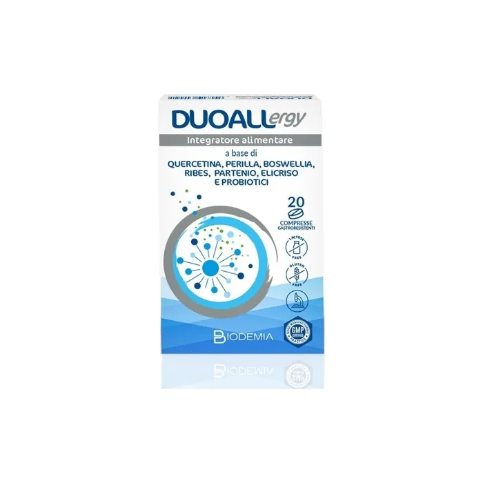Gpp Duoallergy Food Supplement with Quercetin, Perilla, Boswellia, and Ribes
