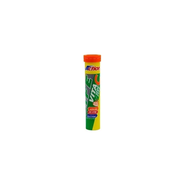 Proaction Life Vita C 1000 Fizz Supplement 20 Tablets Citrus Flavor