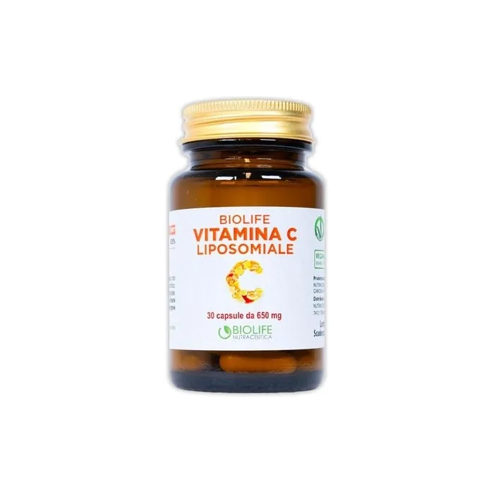 Biolife Liposomal Vitamin C High Strength Supplement 30 Capsules 650mg