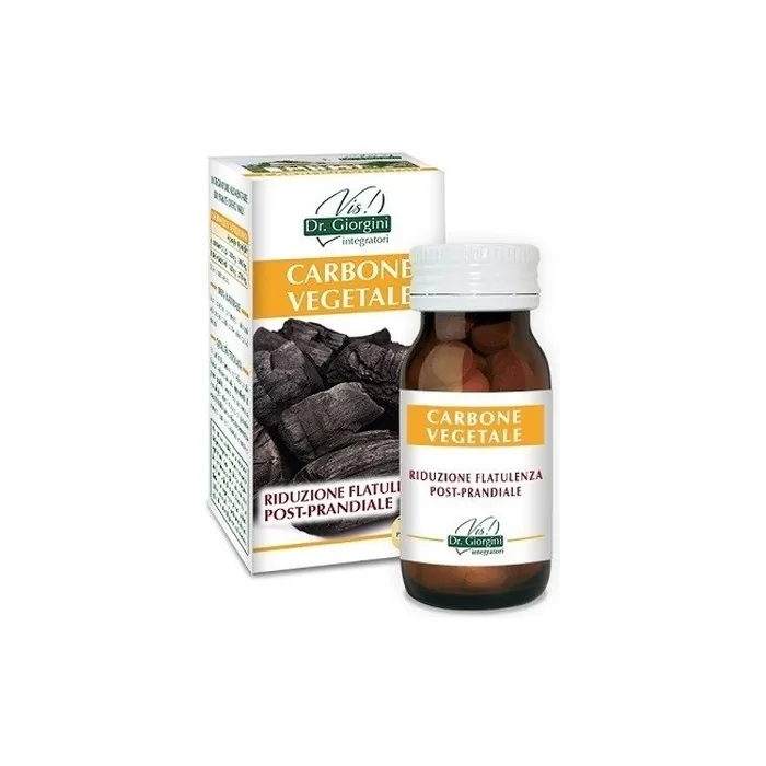 Dr. Giorgini Vegetable Charcoal Supplement 100 Tablets 50g