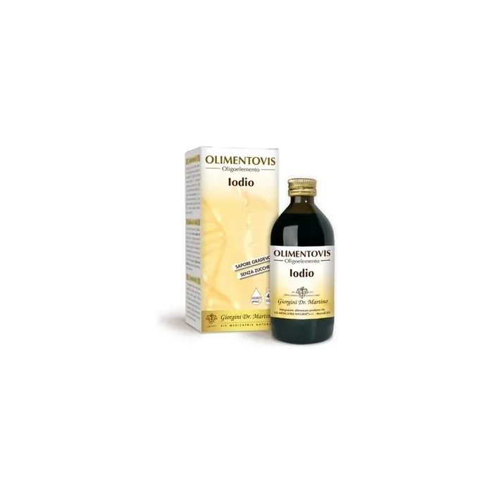 Drgiorgini Servis Srl Olimentovis Iodine Dietary Supplement For The Thyroid 200 Ml