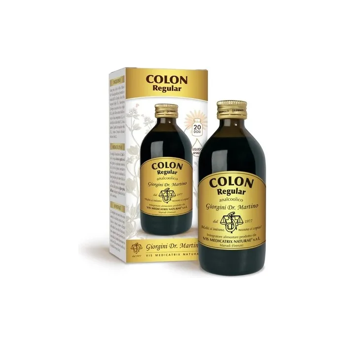 Dr. Giorgini Dietary Supplement Colon Regular Alcohol-Free Liquid 500ml