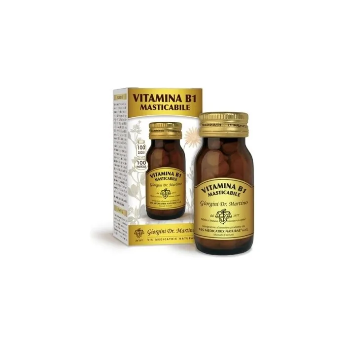 Dr. Giorgini Vitamin B1 Chewable 100 Tablets