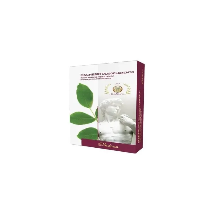 Elekea Srls Magnesium Oligoelement 20 Ampoules Of 2 Milliliters