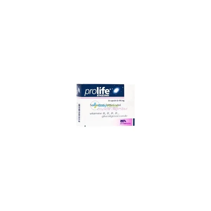 Zeta Farmaceutici Prolife Enzymes Organic Vitamin Dietary Supplement 30 Tablets