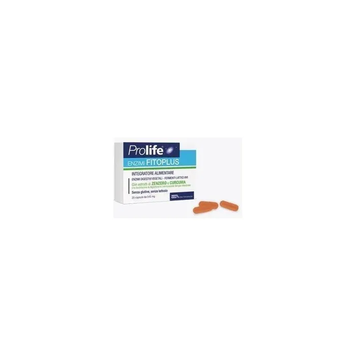 Zeta Farmaceutici Prolife Enzimi Fitoplus 20 Capsules