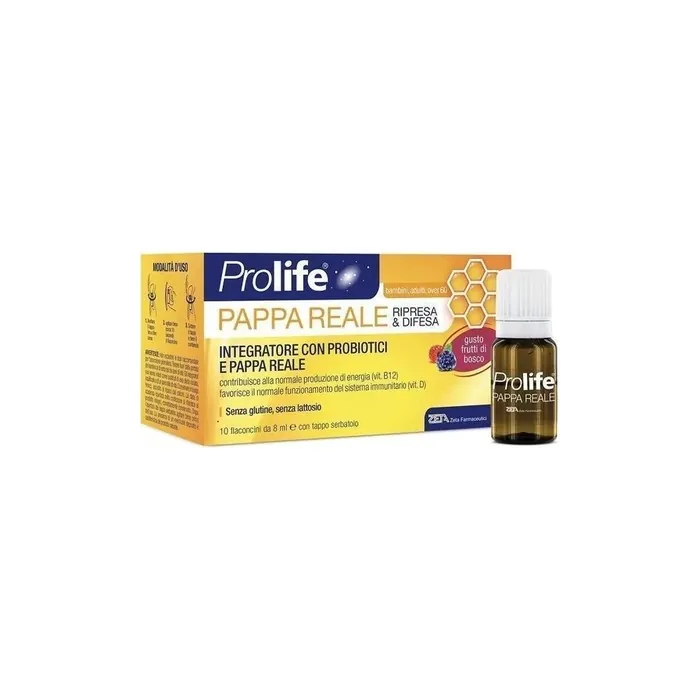 Zeta Farmaceutici Prolife Royal Jelly 10 Bottles Of 8 Milliliters