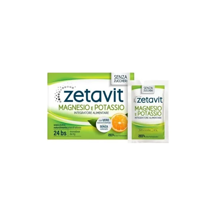 Zetavit Magnesium and Potassium Zeta Farmaceutici 24 Sachets