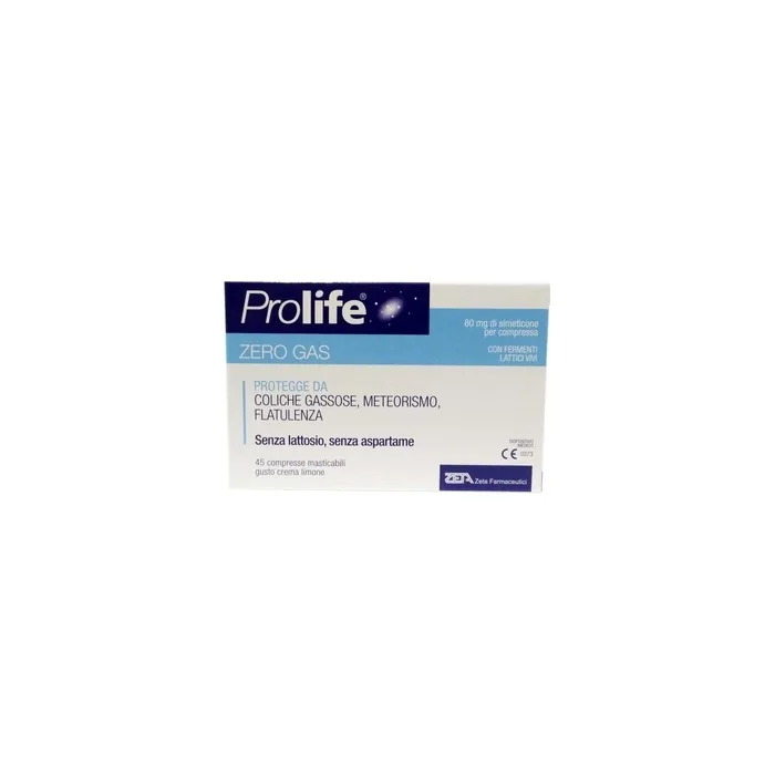 Zeta Farmaceutici Spa Prolife Zerogas - 45 Tablets