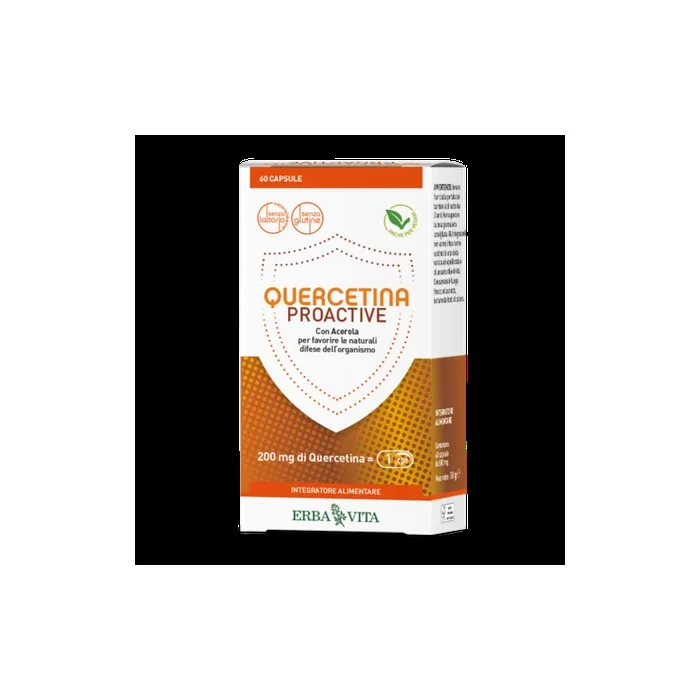 Quercitina Proactive Erba Vita 60 Capsules
