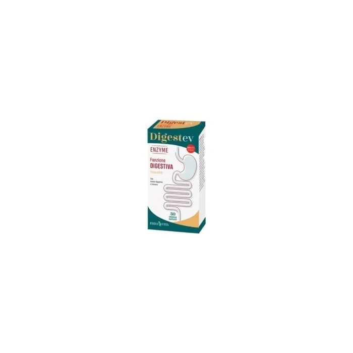 ERBA VITA Digest-Ev Enzyme Digestive Health Supplement 30 Capsules