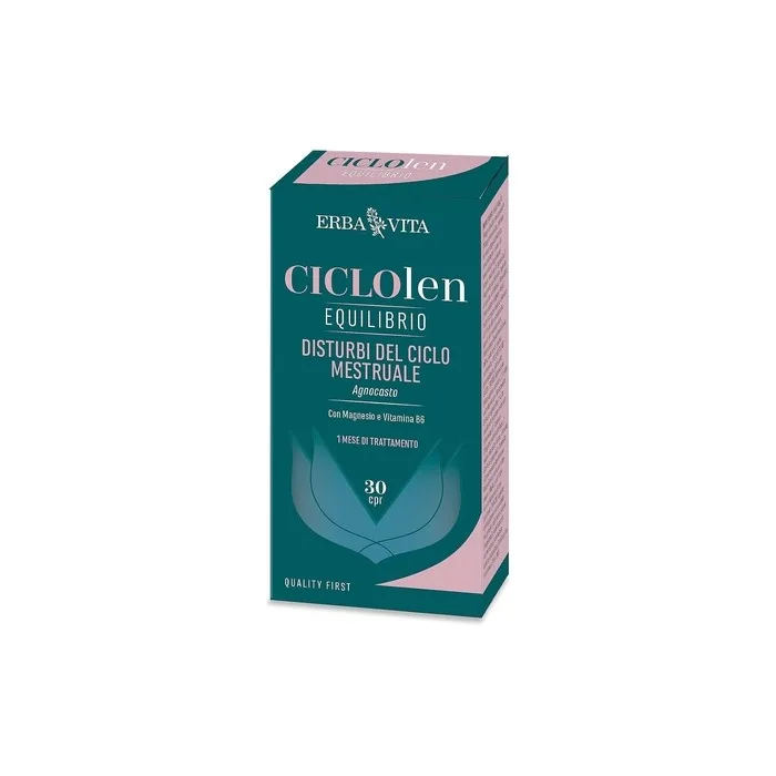 Erba Vita Ciclolen Equilibrio Food Supplement with Plant Extracts