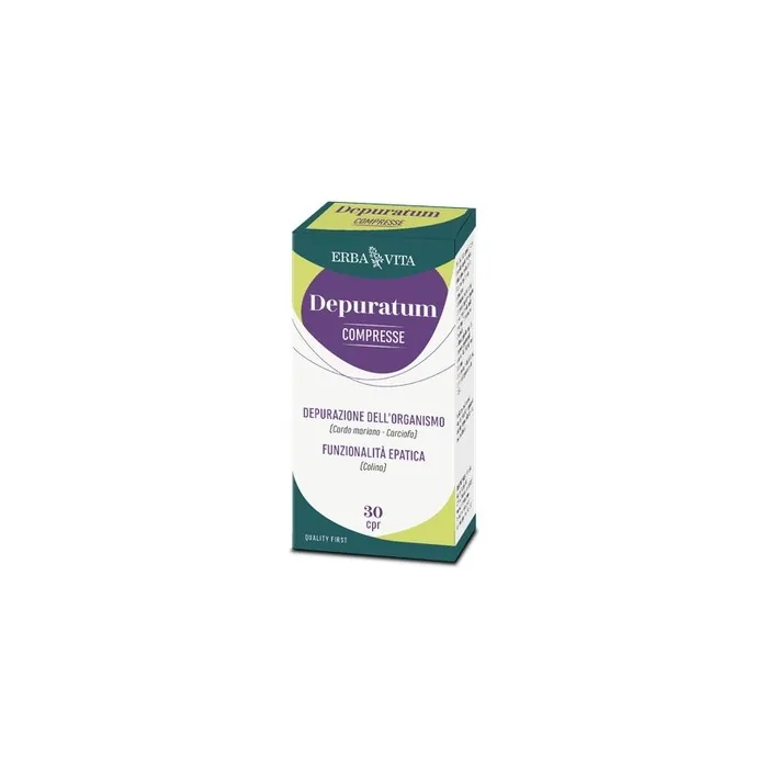 Depuratum Erba Vita Herbal Supplement 30 Tablets