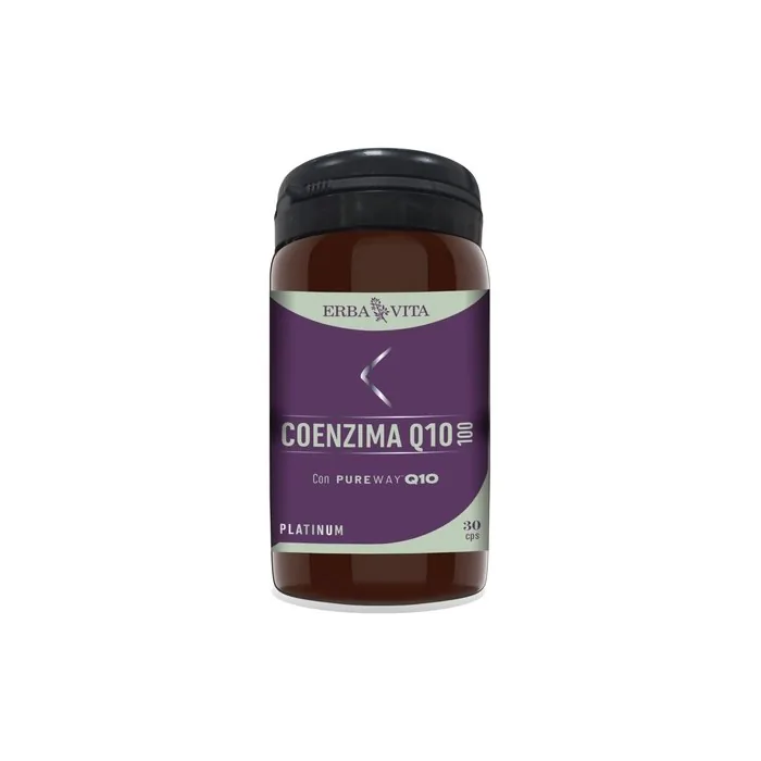 Erba Vita Coenzyme Q10 Food Supplement 30 Capsules