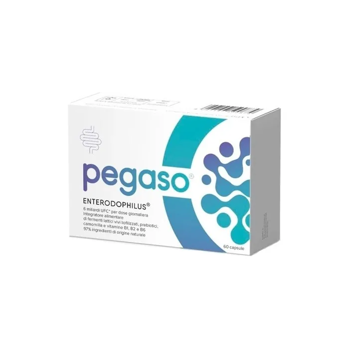 Pegaso Enterodophilus Probiotic Supplement 60 Capsules
