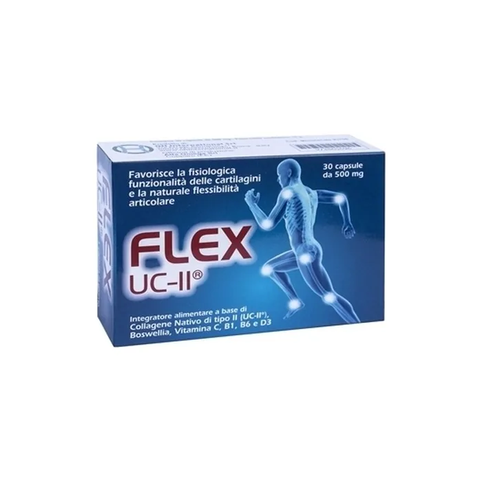 Oh International Flex UC-II Joint Function Supplement 30 Capsules 500mg