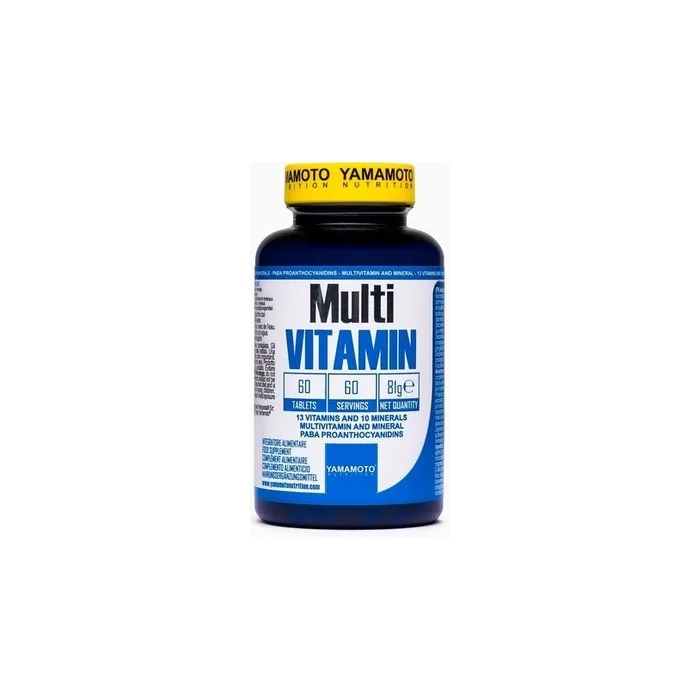 Yamamoto Nutrition Multi Vitamin Dietary Supplement 60 Tablets