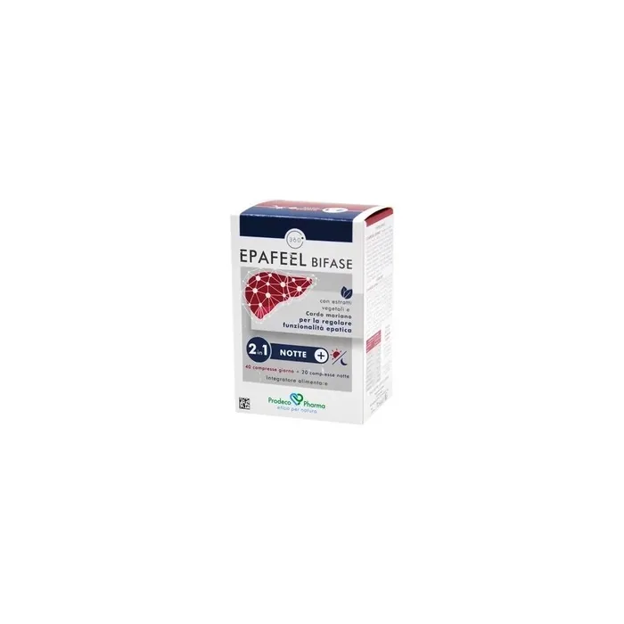 Prodeco Pharma Epafeel Bifase Liver Supplement 40 Tablets