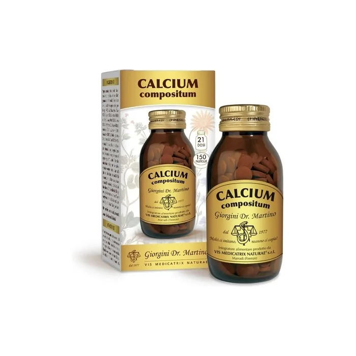 Dr Giorgini Calcium Compositum Tablets 90g Calcium and Vitamin Supplement