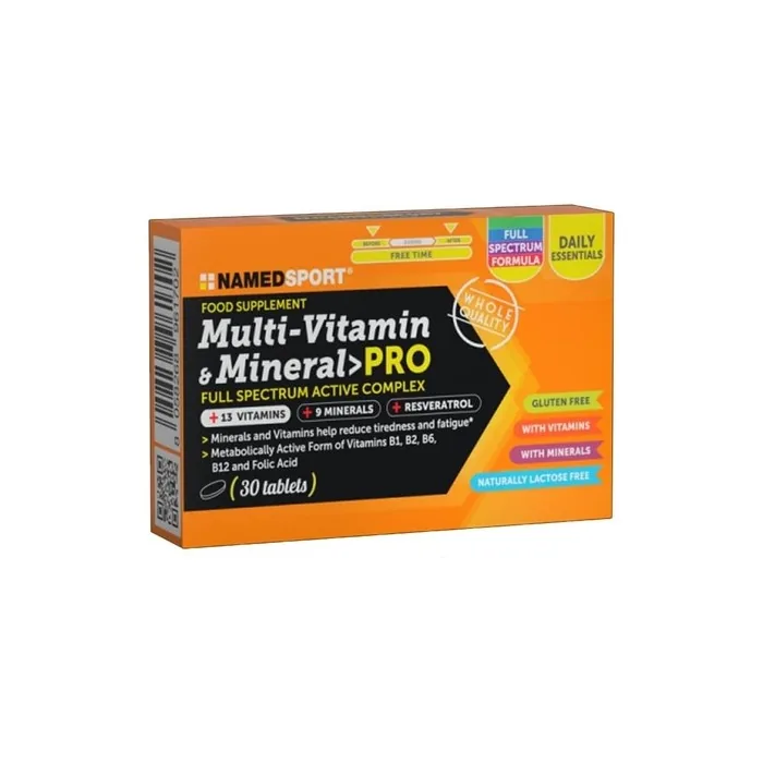 Namedsport Multivitamin & Mineral Pro 30 Tablets