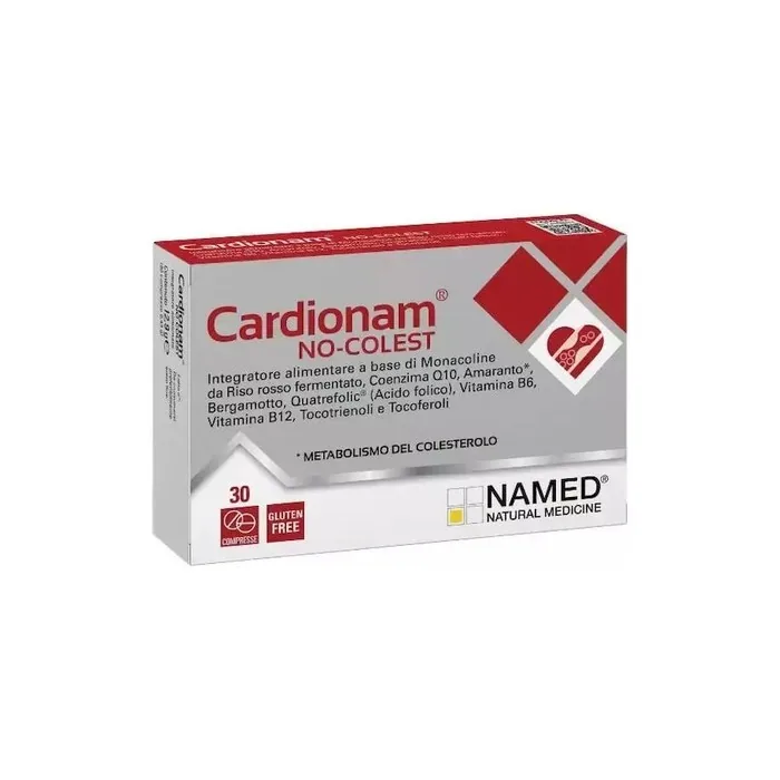 Named Cardionam Nocolest Dietary Supplement 30 Capsules