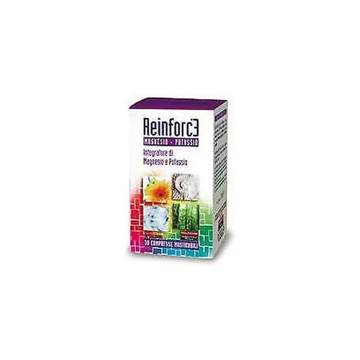 Vital Factors Reinforce Magnesium + Potassium Food Supplement 30 Tablets