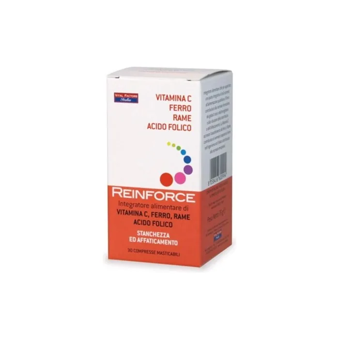 Reinforce Iron + Vitamin C + Red Algae + Folic Acid