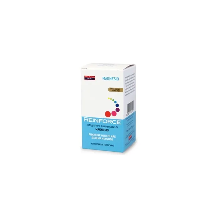 Vital Factors Reinforce Magnesium Dietary Supplement 30 Tablets