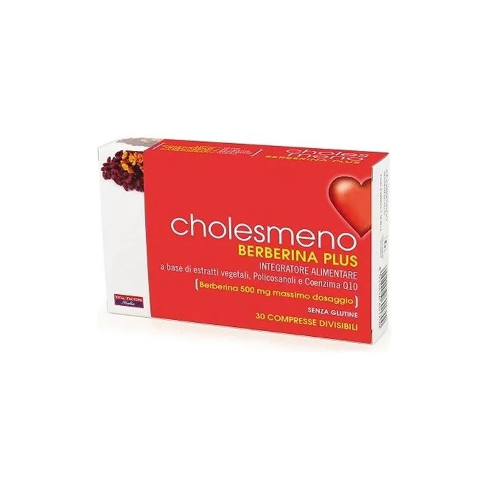 Cholesmeno Berberine Plus 30 Divisible Tablets