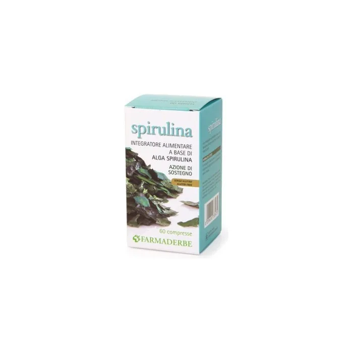 Spirulina Farmaderbe 60 Tablets
