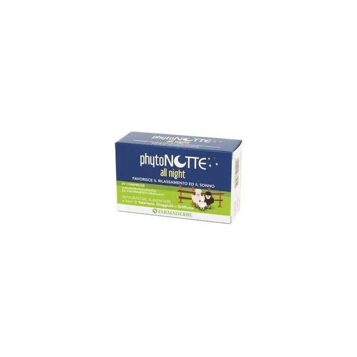 Farmaderbe Phyto Notte All Night 30 Tablets