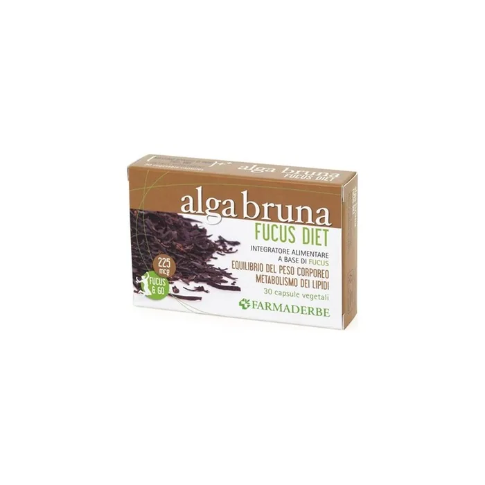 Farmaderbe Fucus Brown Algae Dietary Supplement 30 Tablets