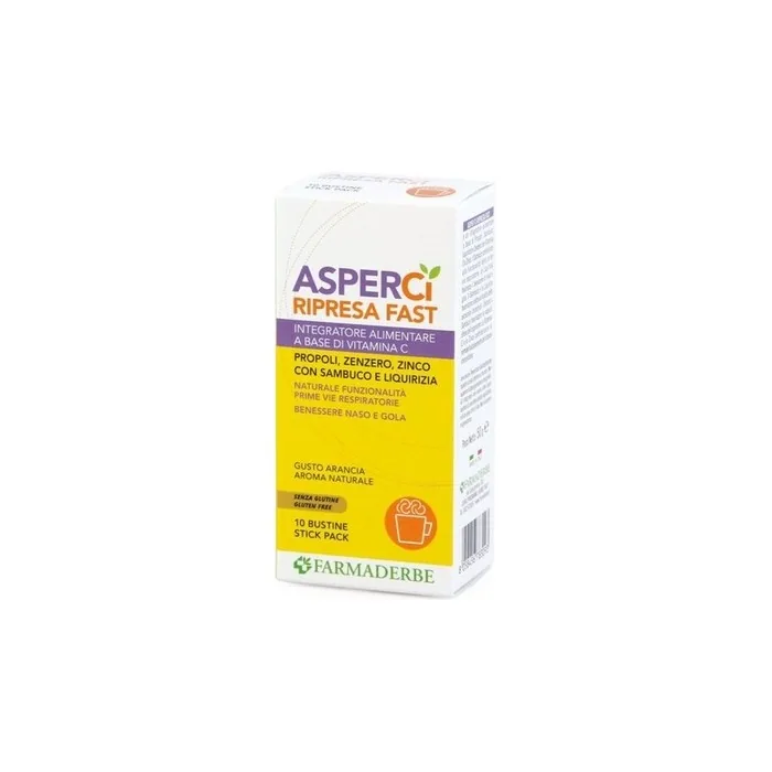 Farmaderbe Asper CI Ripresa Fast Supplement 10 Sachets 5g
