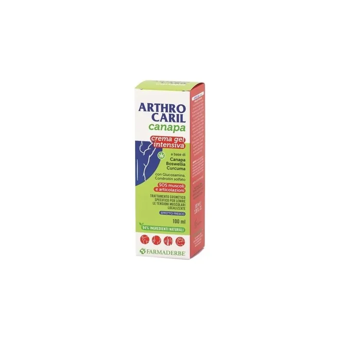 Farmaderbe ArthroCaril Hemp Intensive Cream Gel 100ml