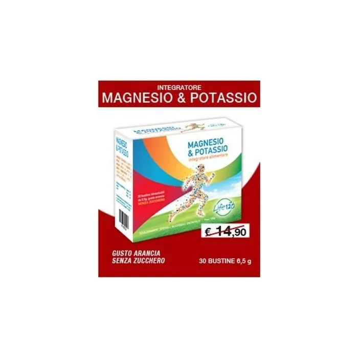 Life Magnesium & Potassium Dietary Supplement 30 Sachets