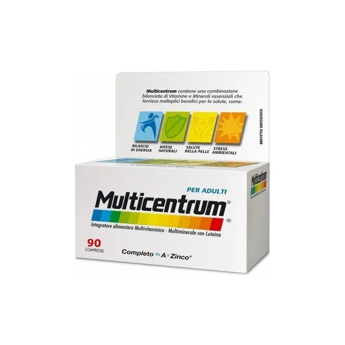 Multicentrum Adult Food Supplement 90 Tablets