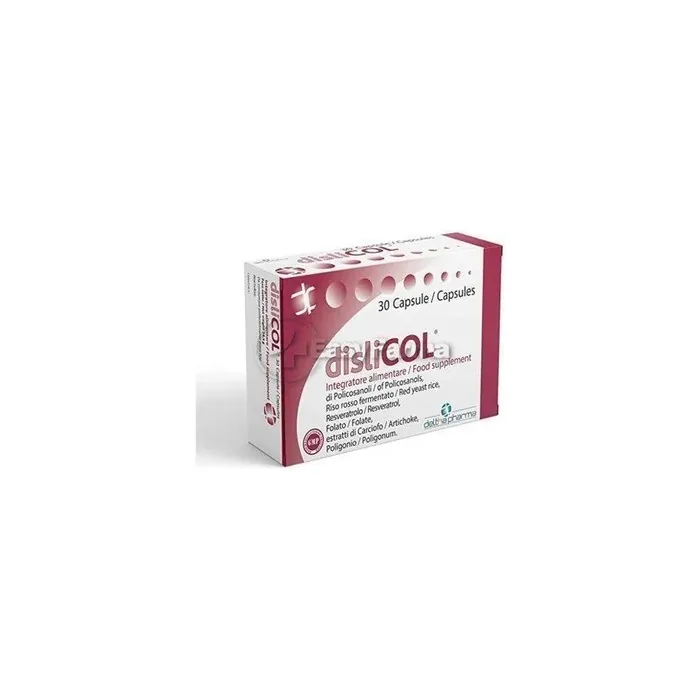 Deltha Pharma Dislicol Cholesterol Supplement 30 Capsules