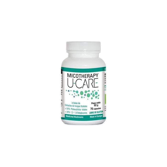 Avd Reform Ucare 70 Capsules Mix Of 5 Mushrooms Bio Micotherapy