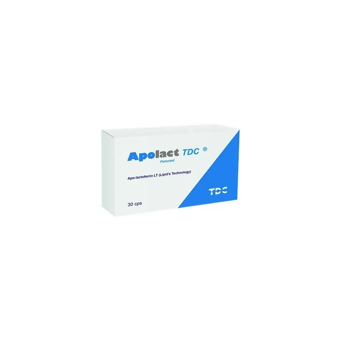 Tdc Technology Dedicated To Csrl Apolact Tdc Dietary Supplement Of Lactoferrin 30 Capsules
