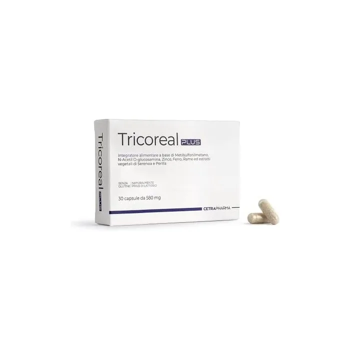 Cetra Pharma Tricoreal Plus 30 Capsule