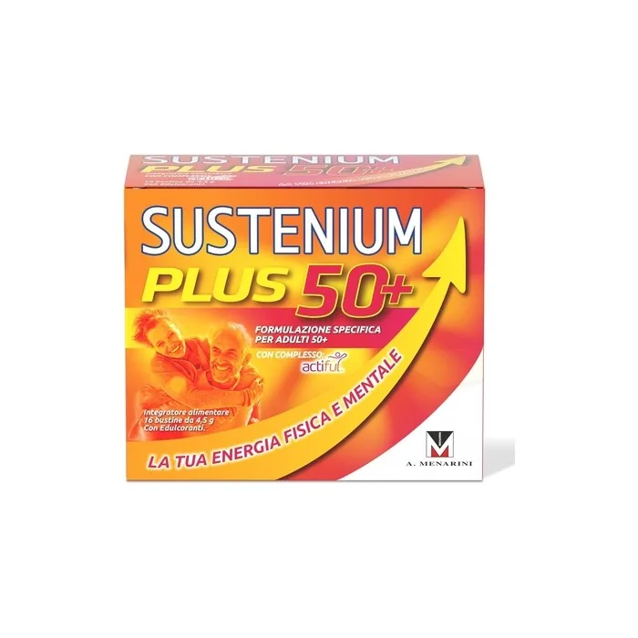 Sustenium Plus 50+ Adult Energy Supplement with ACTIFUL Antioxidant Complex, Vitamins and Minerals for Your Physical and Mental Energy