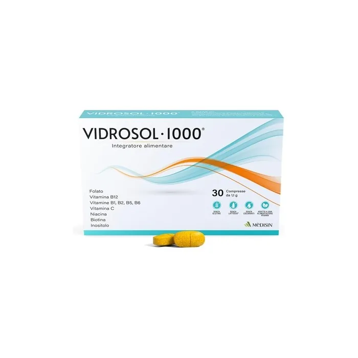 Medisin Vidrosol 1000 30 Tablets
