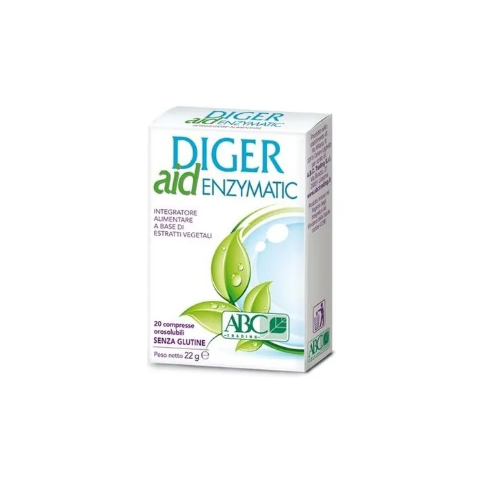 Diger Aid Enzymatic ABC Trading 20 Tablets