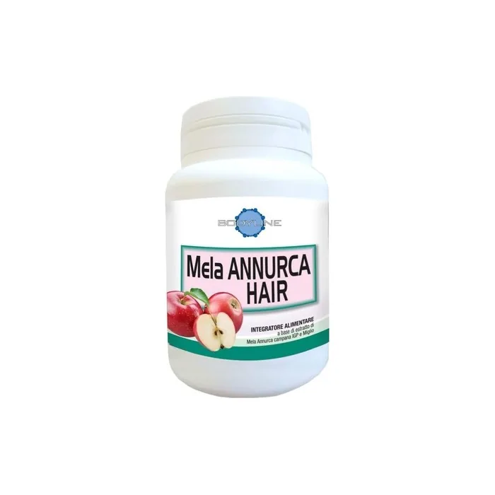Bodyline Apple Annurca Hair Supplement 30 Capsules 13.5g